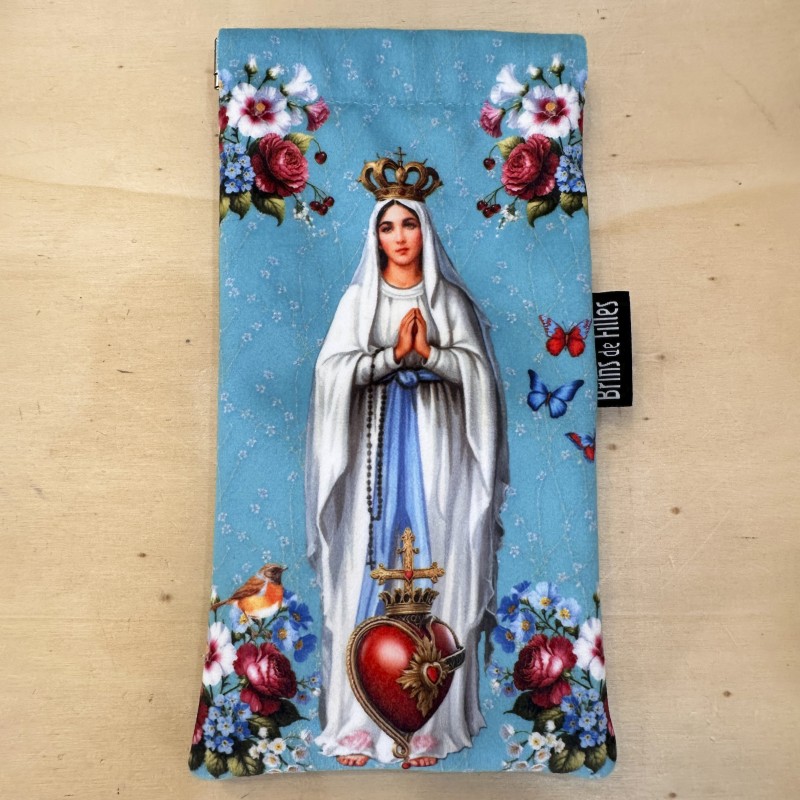 Étui à lunette Sainte Vierge Marie Étui à lunette Sainte Vierge Marie