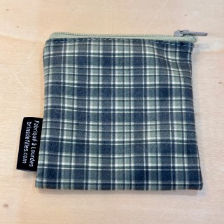 Pochette chapelet Sainte Vierge et cœur sacré (verso)