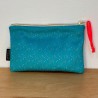 Pochette velour sourvenir de Lourdes Vierge Marie (verso)