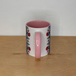 Mug souvenir de Lourdes avec Vierge Marie