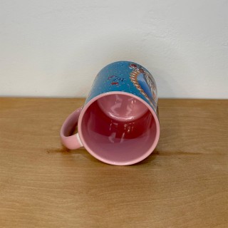 Mug souvenir de Lourdes avec Vierge Marie