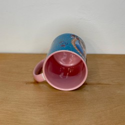 Mug souvenir de Lourdes avec Vierge Marie