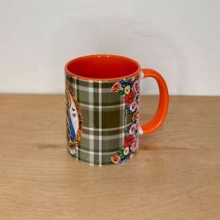 Tasse avec Vierge et cœur sacré