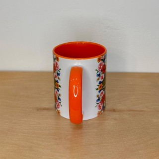 Tasse avec Vierge et cœur sacré