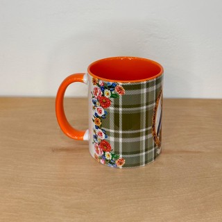 Tasse avec Vierge et cœur sacré