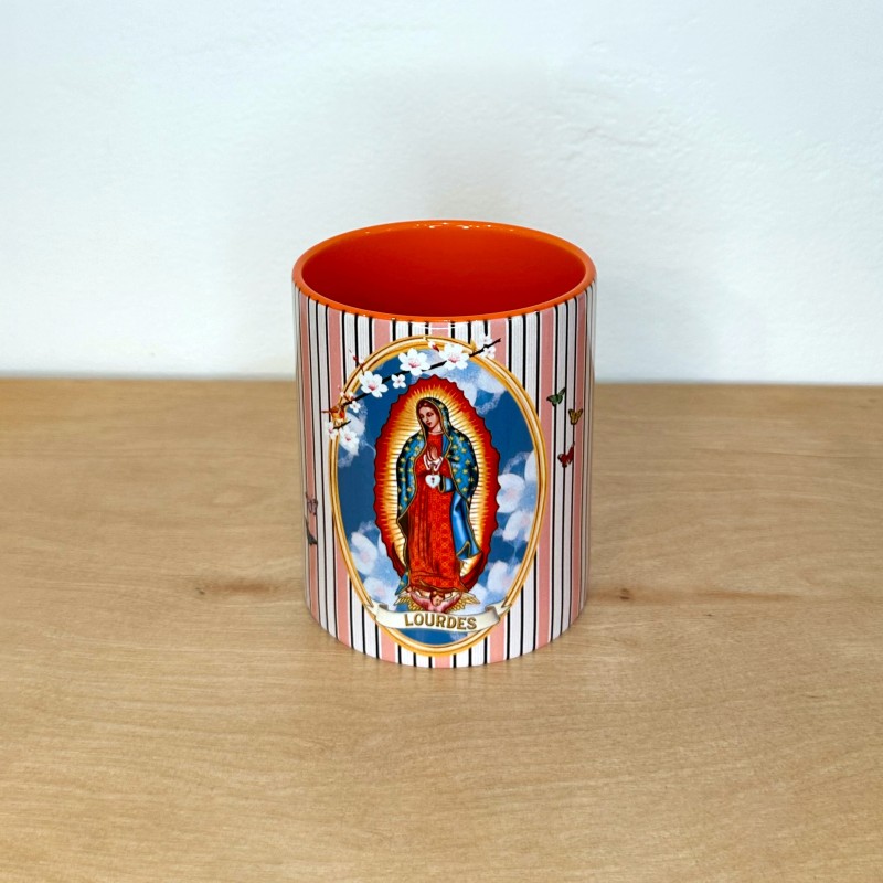Mug Vierge de Guadalupe du Mexique, souvenir de Lourdes Mug Vierge de Guadalupe du Mexique, souvenir de Lourdes