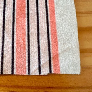 Coupon de tissus velours Vierge de Guadalupe