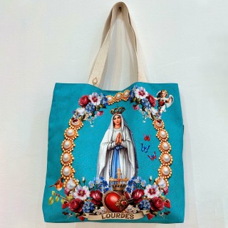 Cabas artisanal Vierge Marie de Lourdes