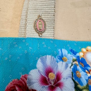 Cabas artisanal Vierge Marie de Lourdes