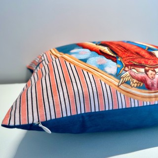 Coussin avec la Vierge de Guadalupe