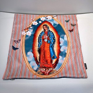 Coussin avec la Vierge de Guadalupe