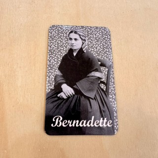 Magnet souvenir Bernadatte Soubirous de Lourdes (recto)