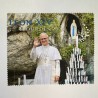 Essuie lunettes microfibre souvenir de la visite du Pape Léon XIV à Lourdes en septembre 2026