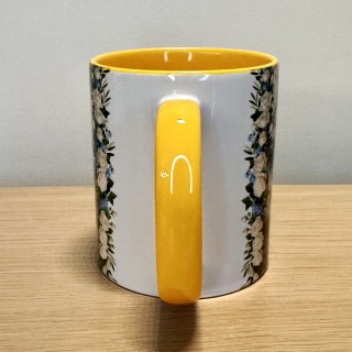 Mug souvenir de la visite du Pape Léon XIV à la grotte Massabielle du Sanctuaire de Lourdes